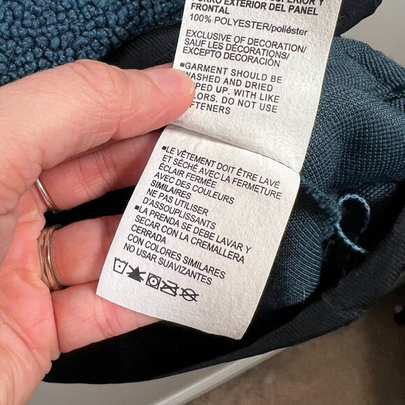 Under Armour Mens Mission Boucle Sherpa Swacket Jacket Size XL UA Full Zip Blue - Picture 11 of 11